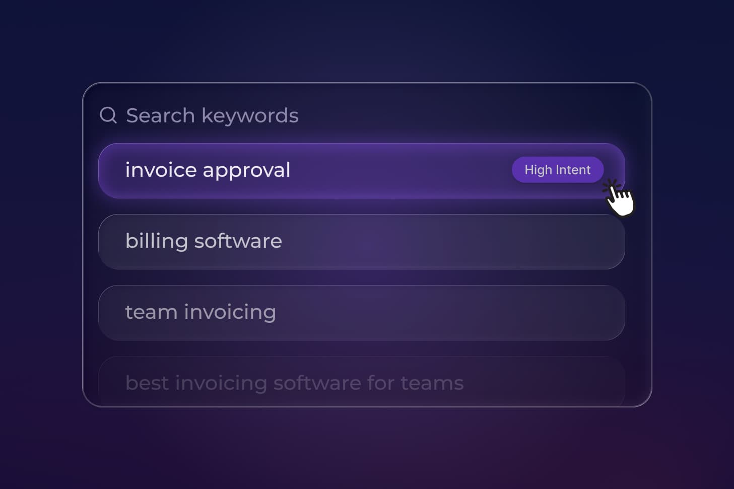 SaaS use case preview